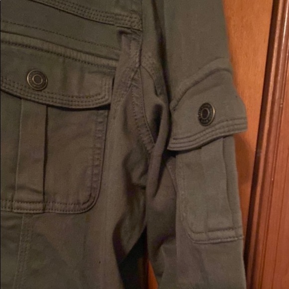 Kensie Women's Green Denim Style Jacket Size 3XL - Picture 9 of 11